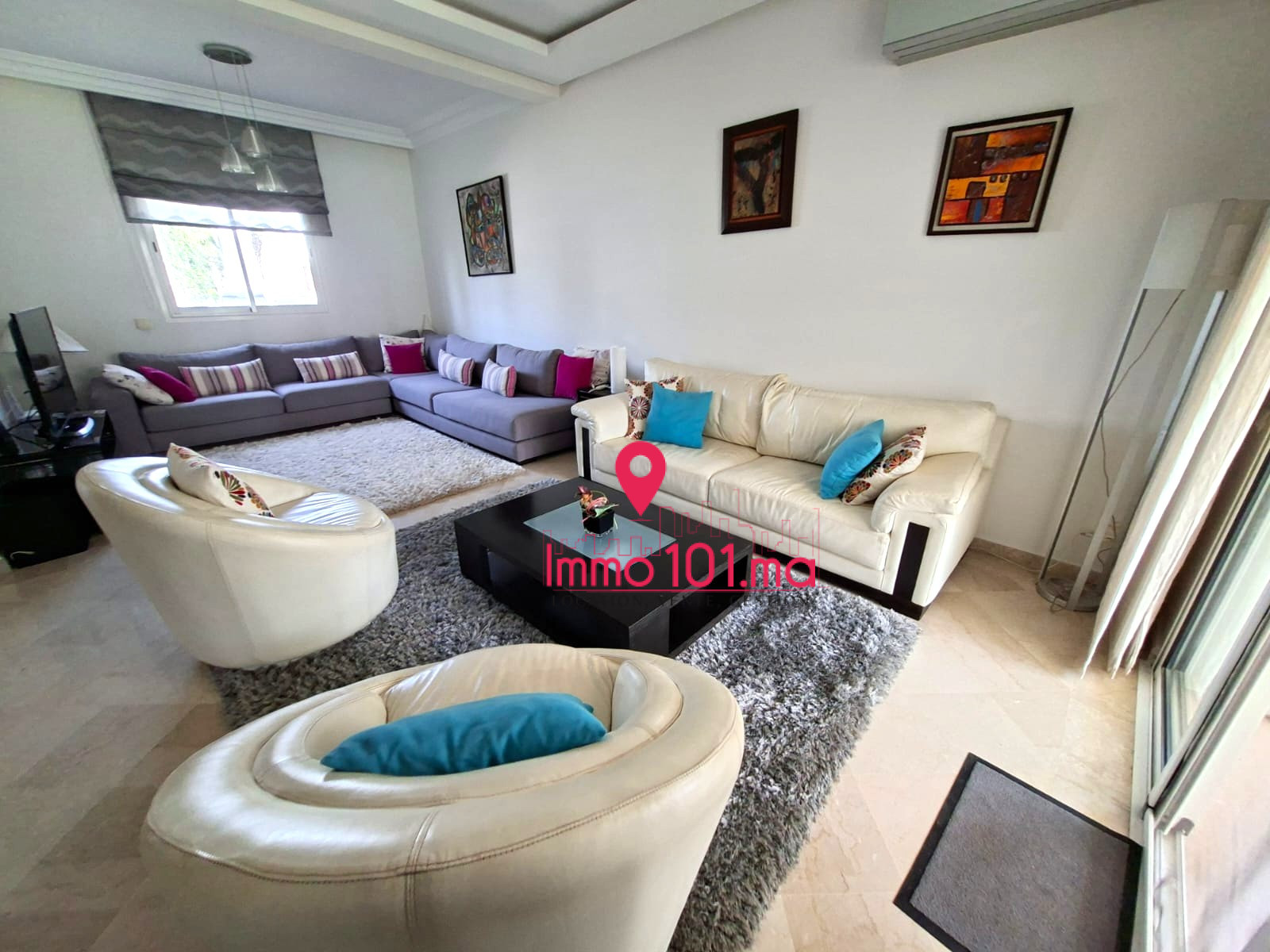 Location triplex meublé à Harhoura SILVM2509